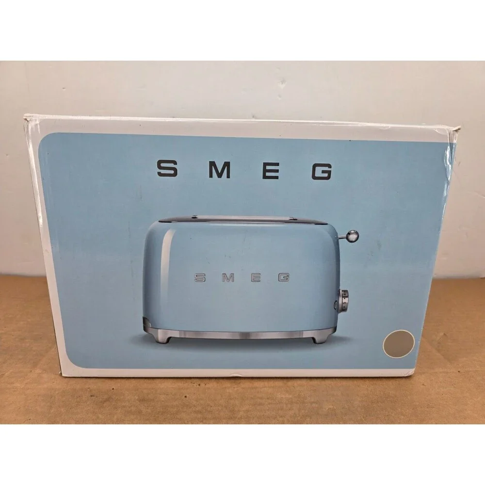 Smeg 50's Retro 2 Slice Toaster Chrome (TSF01SSUS)